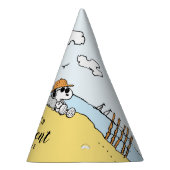 Pensioenuitkering | Snoopy & Woodstock op het stra Feesthoedjes (Rechts)