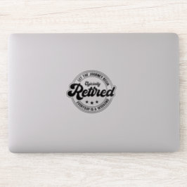 Pensioenuitkering Sticker