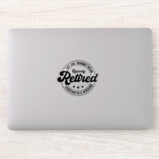 Pensioenuitkering Sticker (Computer)