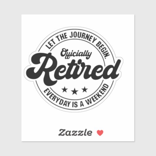 Pensioenuitkering Sticker (Vel)