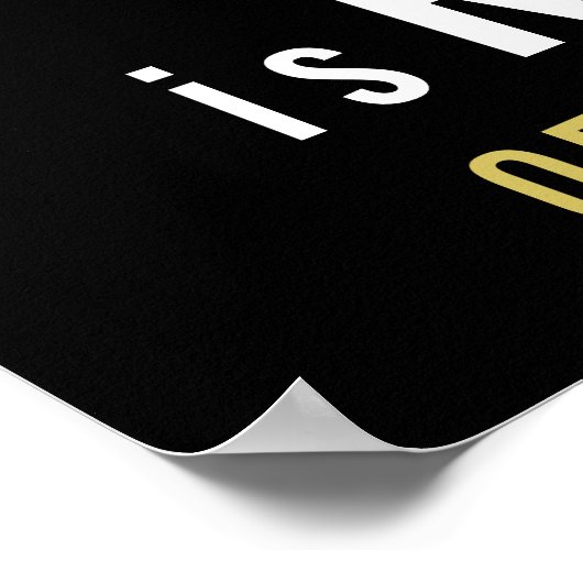 Pensioenuitkering van politie Thin Blue Line Ameri Poster (Hoek)