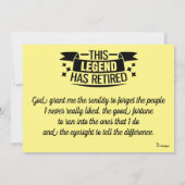 Pensioenuitnodiging  kaart (Achterkant)