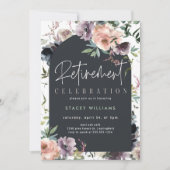 Pensioenuitnodiging voor vrouwen, bewerkbare Sjabl Kaart (Voorkant)