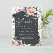 Pensioenuitnodiging voor vrouwen, bewerkbare Sjabl Kaart (Staand voorkant)