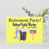 Pensioenuitvindingen — Postpersoneel Kaart (Staand voorkant)