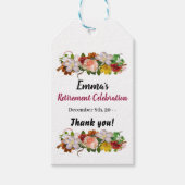 Pensioenviering Label Cadeaulabel (Voorkant)