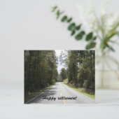 pensioenweg briefkaart (Staand voorkant)