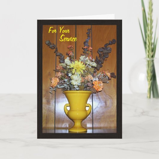 Pensioenwensen Kaart (Voorkant)