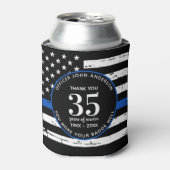 Pensioenwet politie toepassing blauwe lijn blikjeskoeler (Blikje Voorkant)