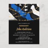 Pensioenwet politieambtenaar uitnodiging briefkaart (Voorkant)