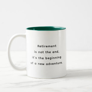 Pension grappige en inspirerende quotes mok