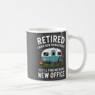 Pension Pensioen Grappig Camper Kamp Kamperen Koffiemok
