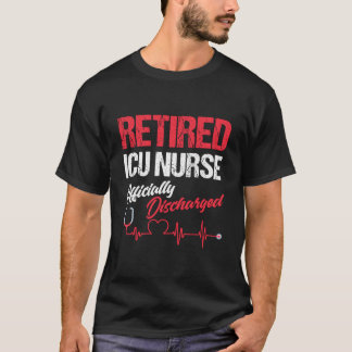 Pensionado Verpleegkundige Intensieve Zorg T-shirt