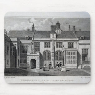 Pensioneerzaal, charterhuis muismat