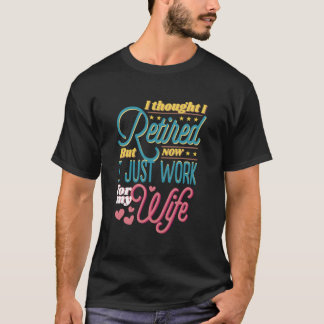 Pensionerende Gepensioneerde Man Gepensioneerde Co T-shirt