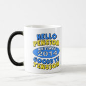 Pensionering 2014 magische mok (Links)