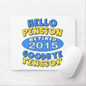 Pensionering 2015 muismat (Met muis)