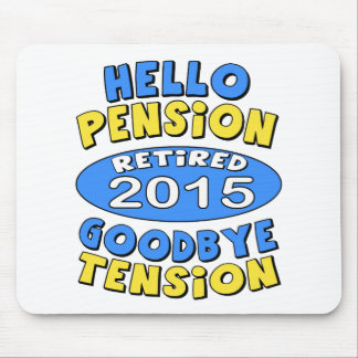 Pensionering 2015 muismat