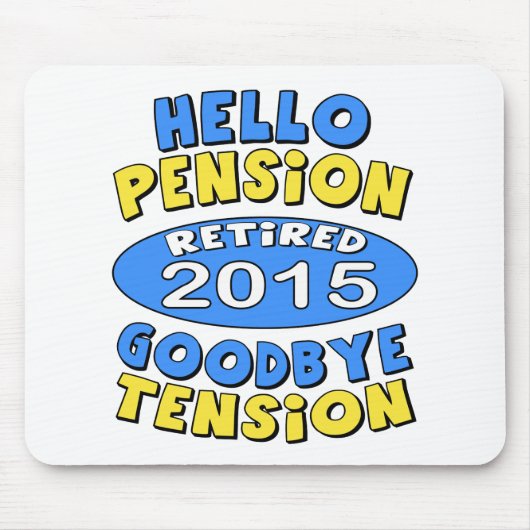 Pensionering 2015 muismat (Voorkant)