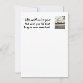 Pensionering! Beste wensen van al gelukkig avontuu (Achterkant)