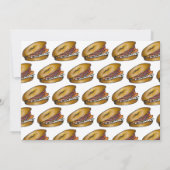 Pensionering Breakfast Brunch Bagel Lox Capers Oni Kaart (Achterkant)