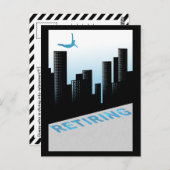 pensionering briefkaart (Voorkant / Achterkant)