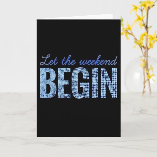 **PENSIONERING-EEN CONTINU WEEKEND!** KAART (Gele Bloem)