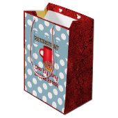 Pensionering - Een grote, lange koffiepauze Medium Cadeauzakje (Achterkant Gekanteld)