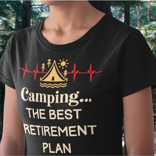 Pensionering en Camping Unisex TShirts