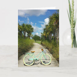 Pensionering - fiets- en palmbomen Solivita Florid Kaart