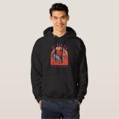 pensionering fotoeditor in ruste hoodie (Voorkant volledig)