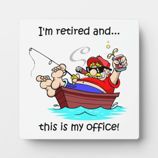 pensionering fotoplaat (Voorkant)