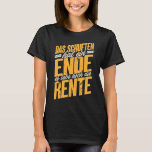 Pensionering Grappige Pensionering Invoer Lang Lev T-shirt