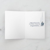 Pensionering Heling Zeilboot op Plaid Kaart (Binnen)