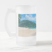 Pensionering - Het is prachtig Matglas Bierpul (Links)