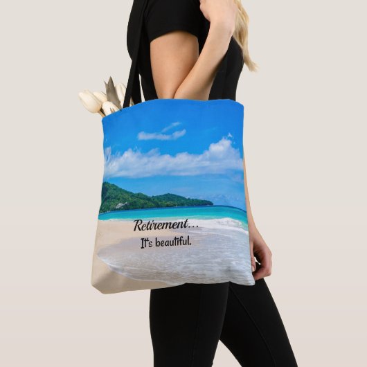 Pensionering...Het is prachtig Tote Bag (Dichtbij)