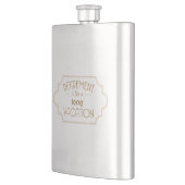 Pensionering is een lange vakantie flacon (Links)