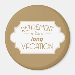 Pensionering is een lange vakantie magneet