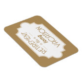 Pensionering is een lange vakantie magneet (Rechterzijde)