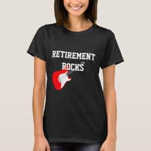Pensionering is leuk met gitaar t-shirt