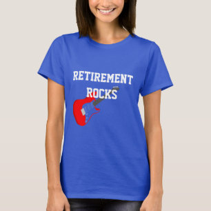 Pensionering is leuk met gitaar t-shirt