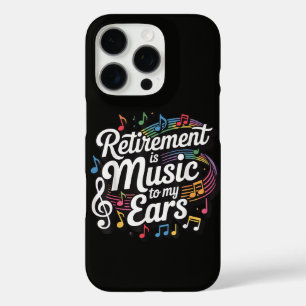 Pensionering Is Muziek Voor Mijn Oren iPhone 16 Pro Hoesje