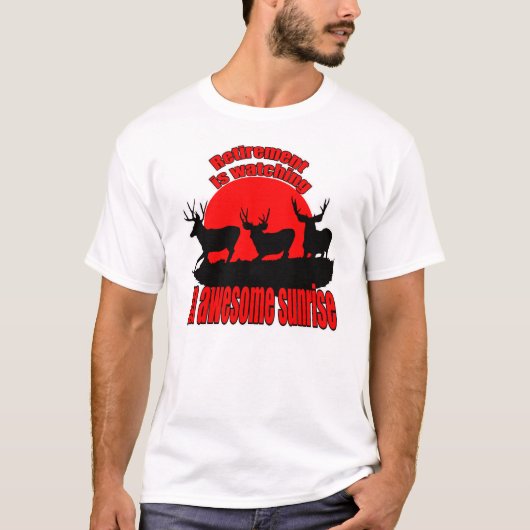 Pensionering is t-shirt (Voorkant)
