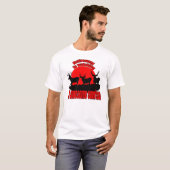 Pensionering is t-shirt (Voorkant volledig)