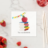 pensionering leraar, Apple, leraar die met pensioe Servet (Insitu)