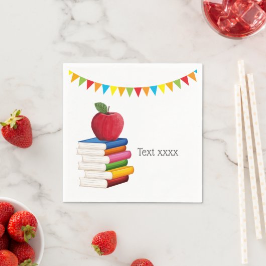 pensionering leraar, Apple, leraar die met pensioe Servet (Insitu)