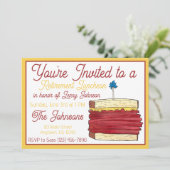 Pensionering Lunch Pastrami Sandwich Deli Kaart (Staand voorkant)