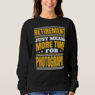 Pensionering Meer tijd voor fotografie Trui