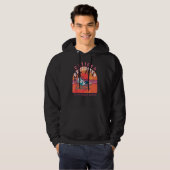  pensionering met pensioen hoodie (Voorkant volledig)