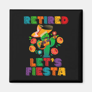 Pensionering Mexicano Laten we Fiesta Gepensioneer Magneet